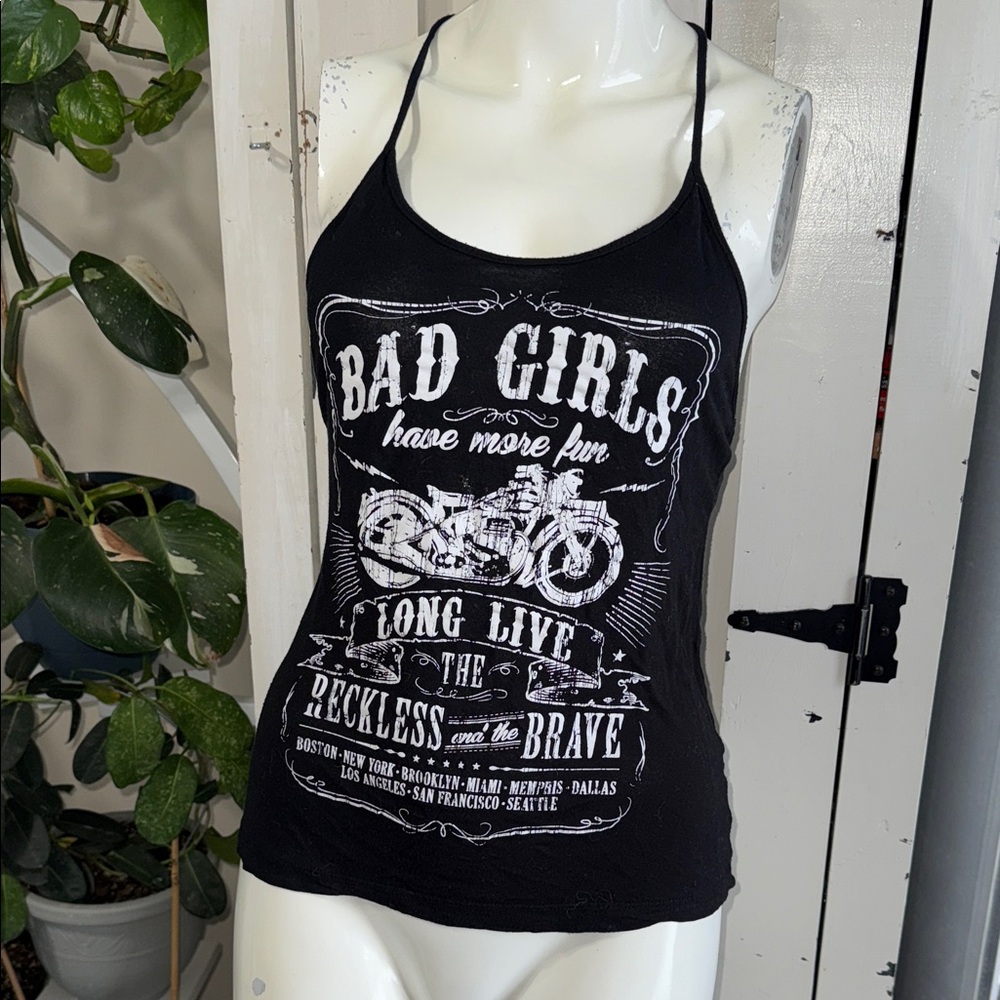 Street wear society Sm bad girls have more fun long live the reckless brave
